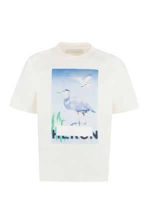 Printed cotton T-shirt-0